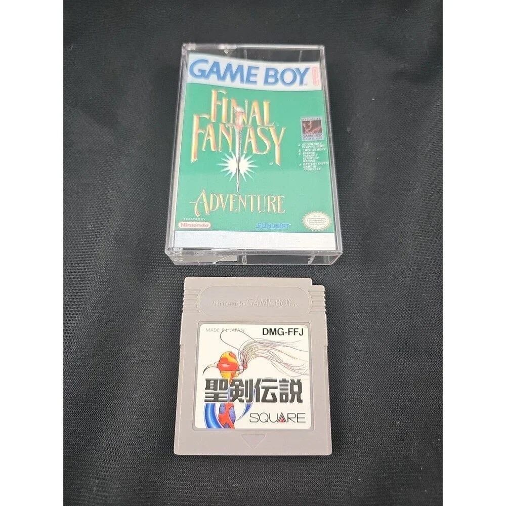 Seiken Densetsu 1 Game Boy GB Japan import US Seller Case Label Final Fantasy